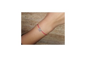 Narukvica sa končićem po želji-leptir