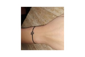 Narukvica sa končićem po želji-djetelina